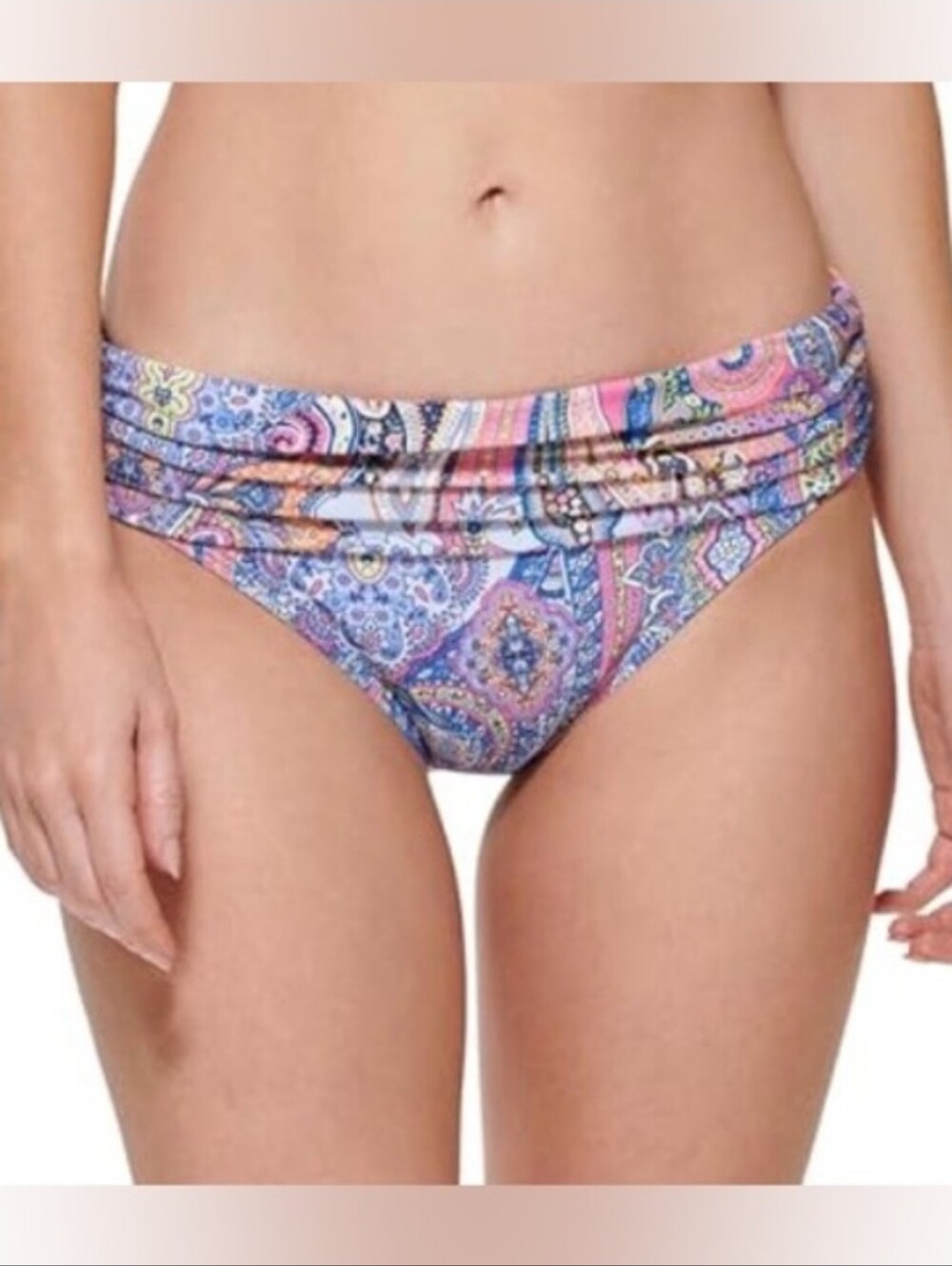 NWT Tommy Hilfiger Fold-over  Bikini Bottoms Size Small